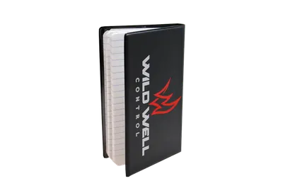 Wild Well custom tally book (silk screen)